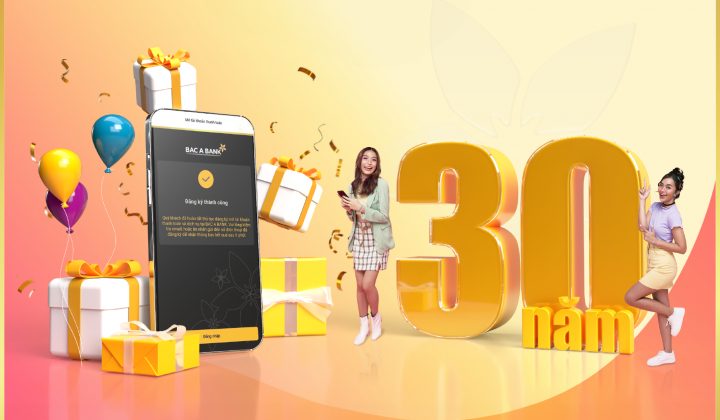 Bac A Bank tung ngàn ưu đãi dịch vụ ngân hàng điện tử