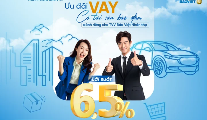 BAOVIET Bank tung gói vay ưu đãi cho tư vấn viên Bảo Việt Nhân thọ