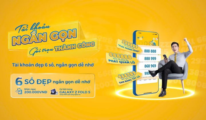 PVcomBank tặng quà cho khách mở tài khoản thanh toán
