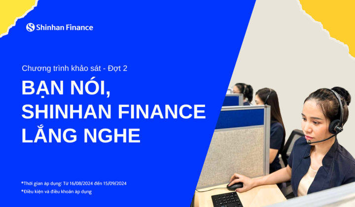 Shinhan Finance dự kiến tặng hàng trăm e-voucher cho khách hàng