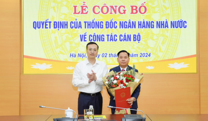 Bổ nhiệm Phó Chánh Thanh tra, giám sát ngân hàng