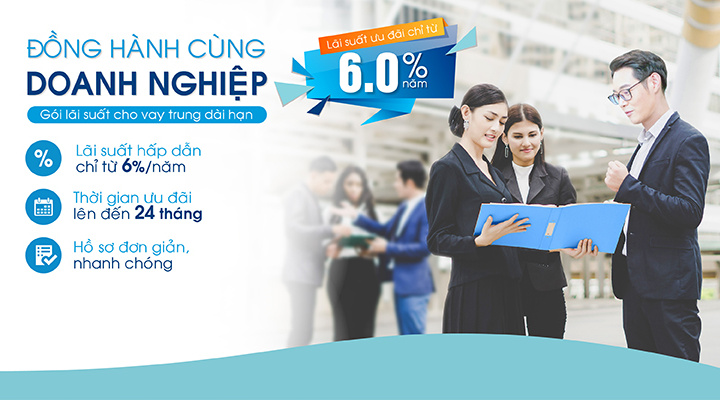 OceanBank cho khách hàng vay trung dài hạn lãi suất chỉ từ 6%/năm
