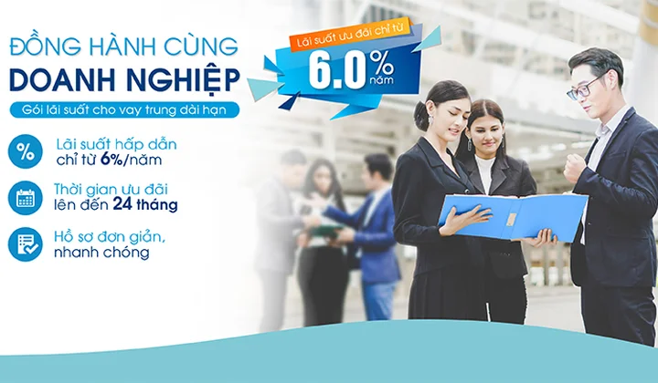 OceanBank cho khách hàng vay trung dài hạn lãi suất chỉ từ 6%/năm