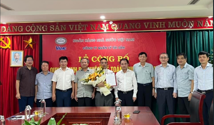 VAMC bổ nhiệm ông Trịnh Bá Hưng giữ chức vụ Kế toán trưởng
