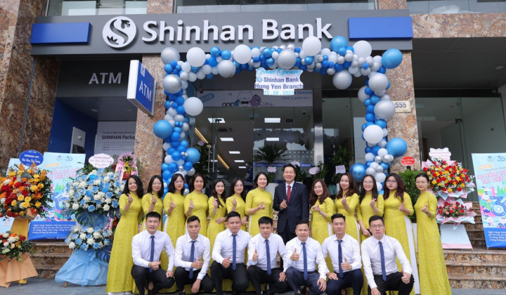 Shinhan Việt Nam khai trương chi nhánh Long An
