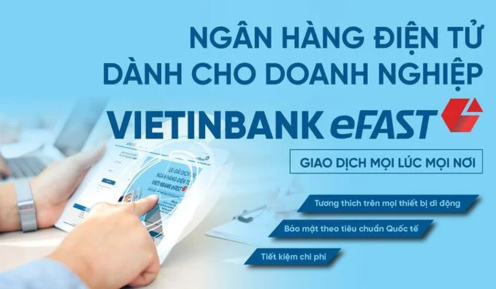 VietinBank dừng chính sách ưu đãi miễn phí dịch vụ VietinBank eFAST