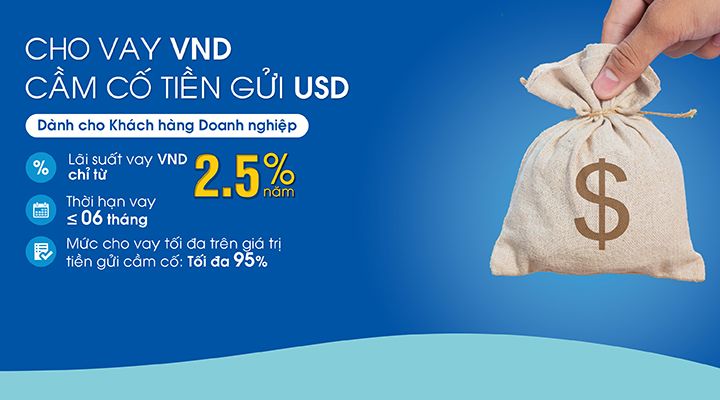 OceanBank cho khách hàng doanh nghiệp vay VND lãi suất chỉ từ 2,5%
