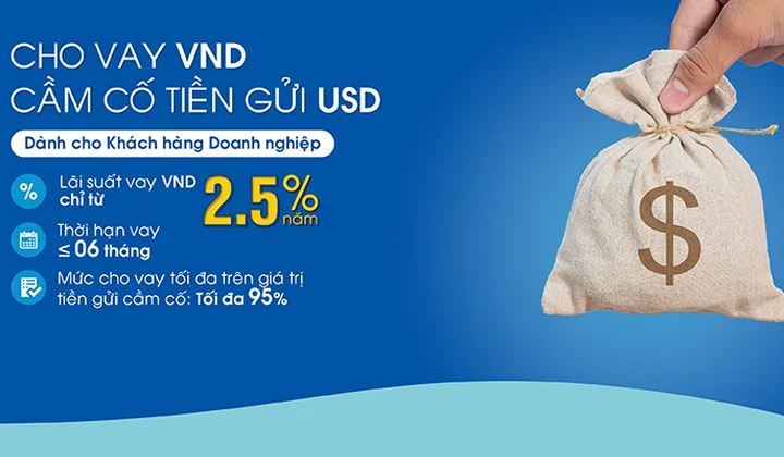 OceanBank cho khách hàng doanh nghiệp vay VND lãi suất chỉ từ 2,5%