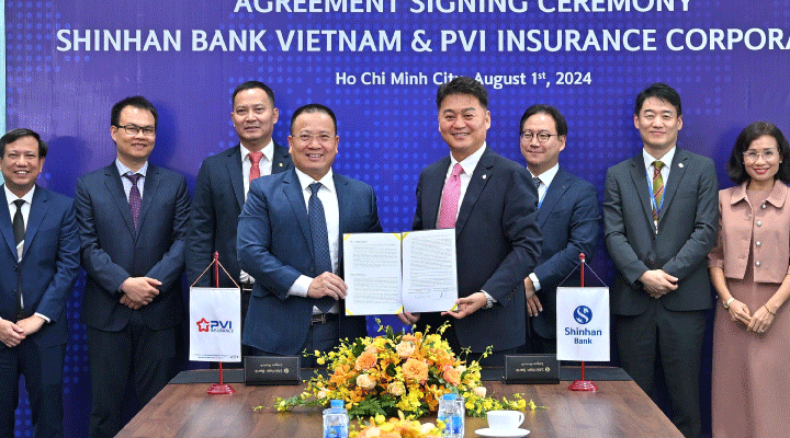 Shinhan Bank và PVI ký kết hợp tác chiến lược
