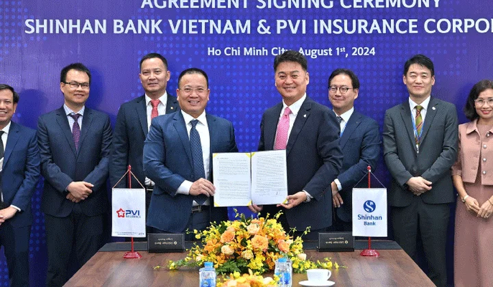 Shinhan Bank và PVI ký kết hợp tác chiến lược