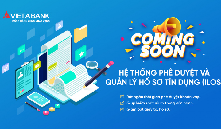 VietABank triển khai hệ thống phê duyệt và quản lý hồ sơ tín dụng
