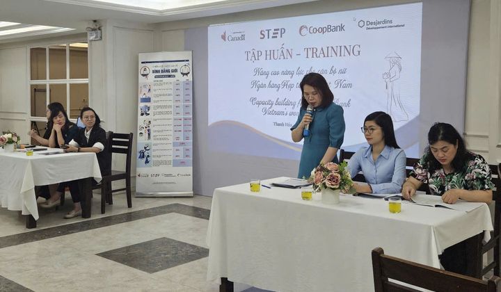 Co-opBank tổ chức tập huấn nâng cao năng lực cho nữ cán bộ