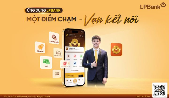 LPBank ra mắt phiên bản ứng dụng ngân hàng số mới