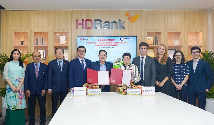 Proparco nâng mức tài trợ cho HDBank lên 100 triệu USD