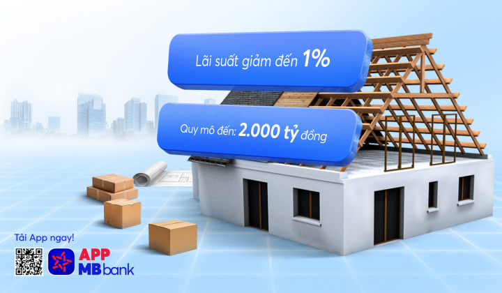 MB tung gói 2000 tỷ đồng giảm lãi suất vay tới 1% cho khách bị ảnh hưởng bão, lũ