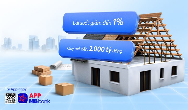MB tung gói 2000 tỷ đồng giảm lãi suất vay tới 1% cho khách bị ảnh hưởng bão, lũ