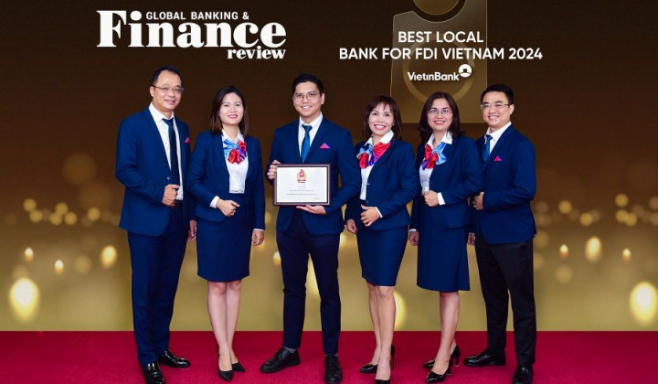 VietinBank được 2 tổ chức quốc tế uy tín vinh danh