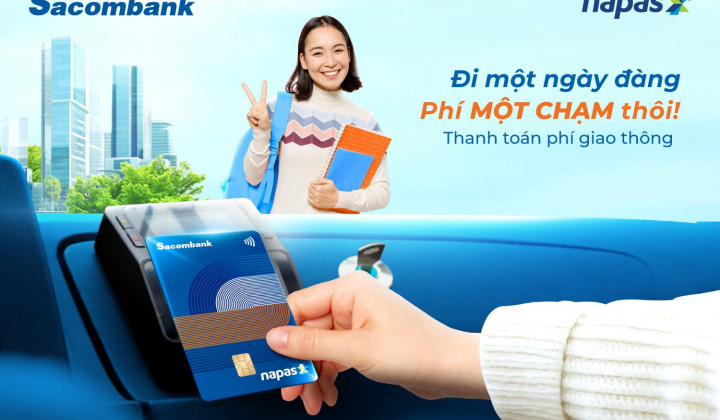 Sacombank triển khai thanh toán vé xe buýt qua thẻ NAPAS