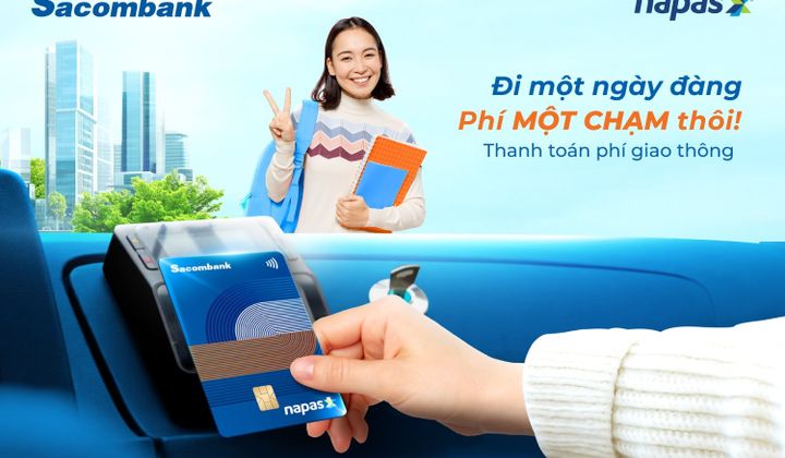 Sacombank triển khai thanh toán vé xe buýt qua thẻ NAPAS
