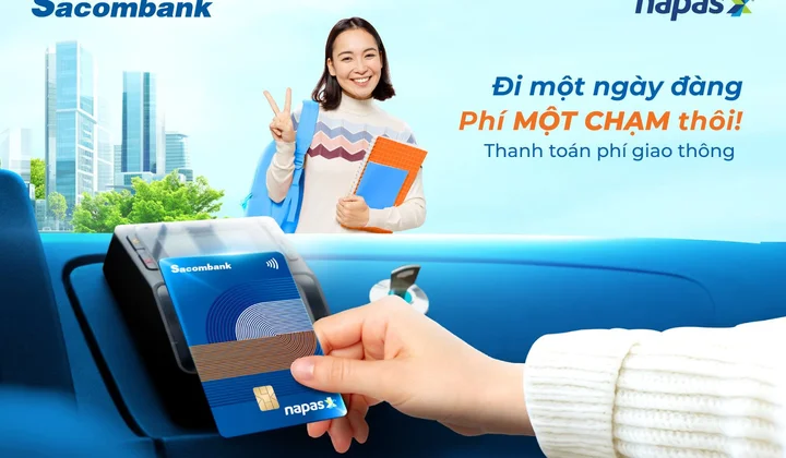 Sacombank triển khai thanh toán vé xe buýt qua thẻ NAPAS