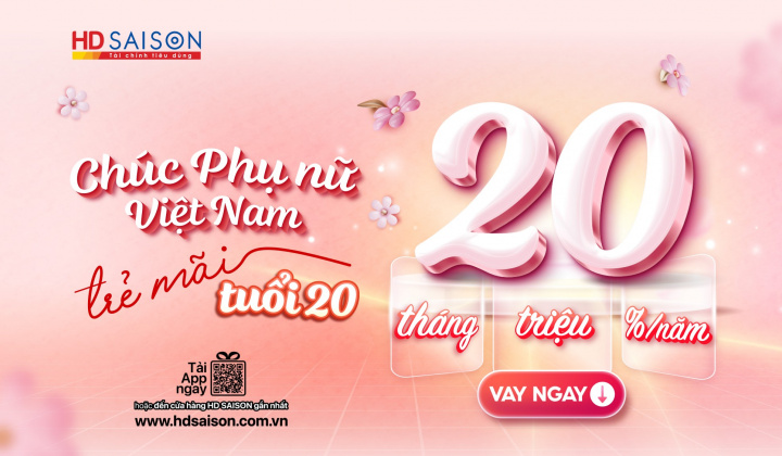 HD SAISON tri ân phụ nữ Việt Nam