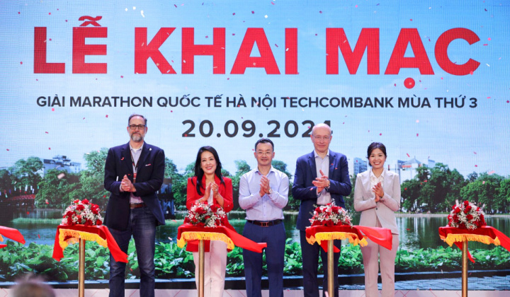 Khai mạc giải marathon quốc tế Hà Nội Techcombank mùa thứ 3