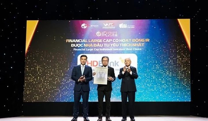 HDBank wins IR Award for Individual Investors’ Best Choice