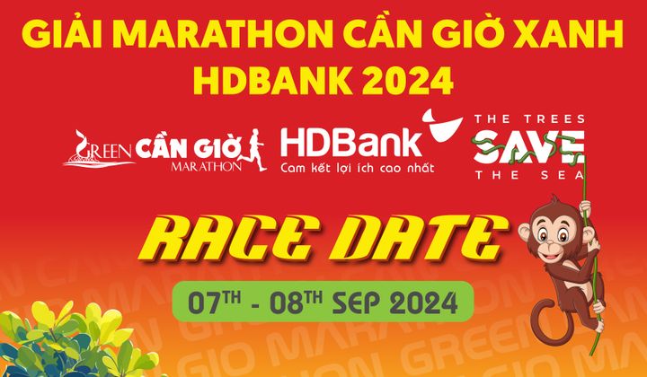 HDBank tài trợ giải chạy Green Cần Giờ Marathon HDBank 2024