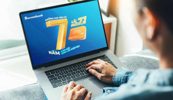 Sacombank phát hành 5.000 tỷ đồng chứng chỉ tiền gửi lãi suất 7,1%/năm
