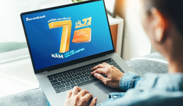 Sacombank phát hành 5.000 tỷ đồng chứng chỉ tiền gửi lãi suất 7,1%/năm