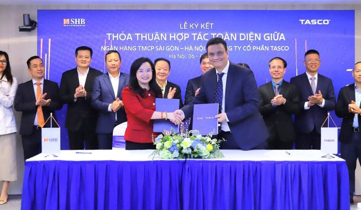 SHB và Tasco ký kết thỏa thuận hợp tác toàn diện
