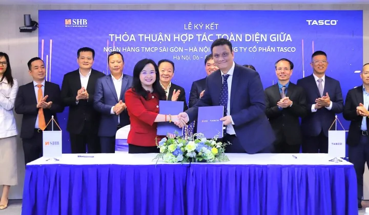 SHB và Tasco ký kết thỏa thuận hợp tác toàn diện