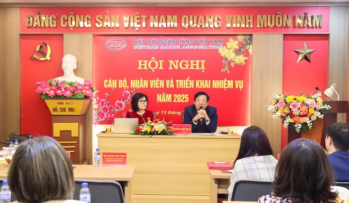 Cơ quan Thường trực Hiệp hội Ngân hàng Việt Nam tổ chức triển khai nhiệm vụ năm 2025