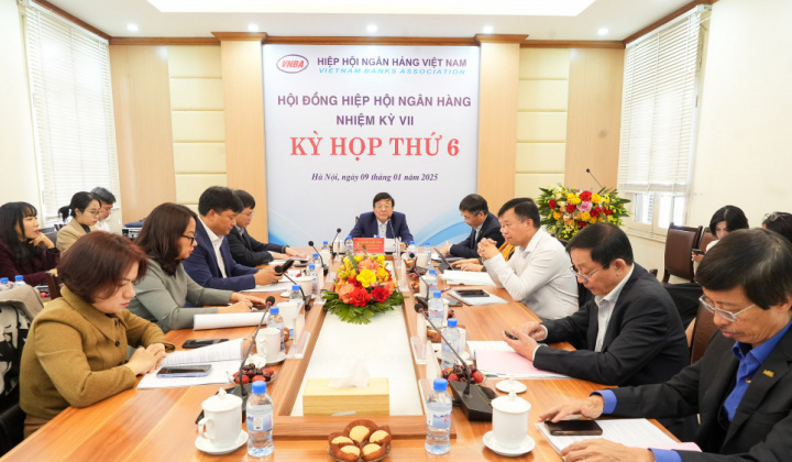 The Council of Vietnam Banks Association held the 6th meeting, term VII