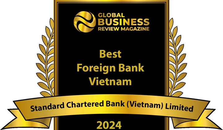 Standard Chartered Vietnam named Best Foreign Bank and Best Digital Bank 2024