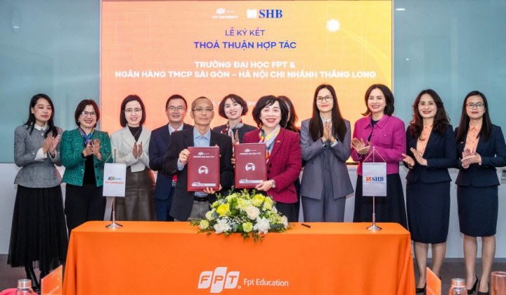 SHB ký kết hợp tác với Trường Đại học FPT