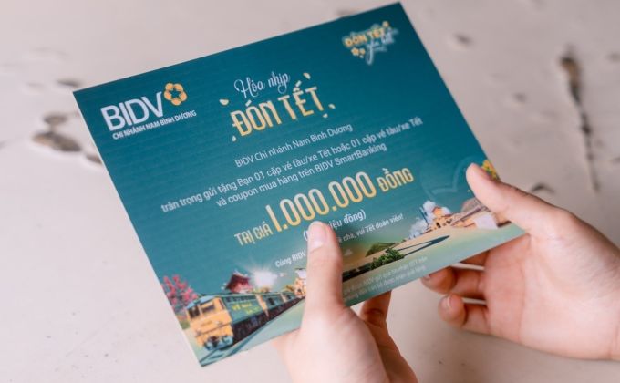 BIDV ưu đãi, tặng gần 20 tỷ đồng dịp Tết 2025
