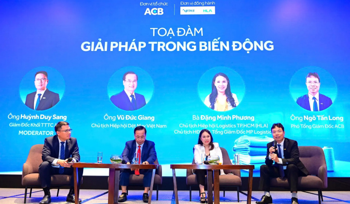 ACB tiếp sức doanh nghiệp dệt may vượt khó, phát triển bền vững