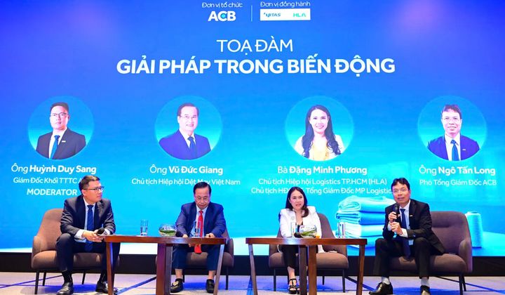 ACB tiếp sức doanh nghiệp dệt may vượt khó, phát triển bền vững