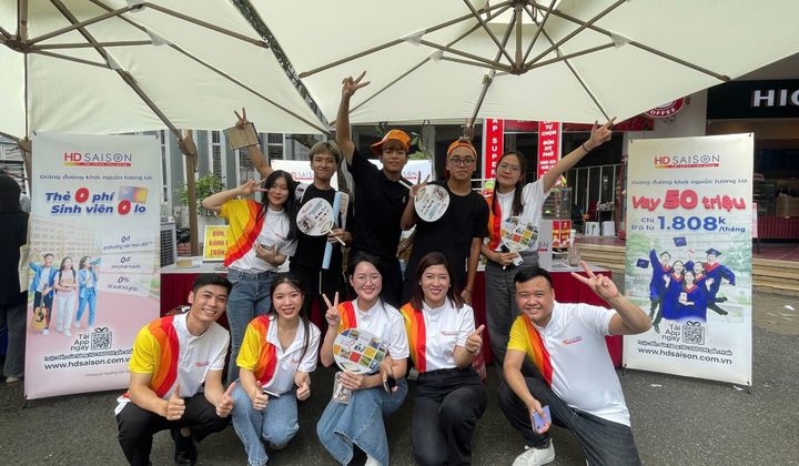 HD SAISON đồng hành cùng Học viện Ngân hàng chào Tân Sinh Viên 2025