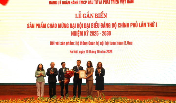 B.One - Sản phẩm tiêu biểu chào mừng Đại hội Đảng bộ Chính phủ lần thứ I