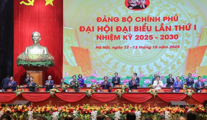 Đại hội đại biểu Đảng bộ Chính phủ lần thứ I, nhiệm kỳ 2025-2030 tiến hành phiên trù bị