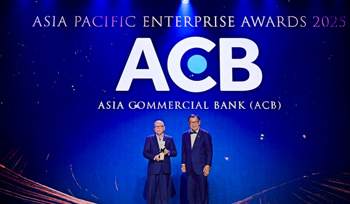ACB khẳng định vị thế với loạt giải thưởng về quản trị và đổi mới công nghệ