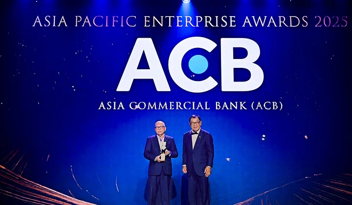 ACB khẳng định vị thế với loạt giải thưởng về quản trị và đổi mới công nghệ