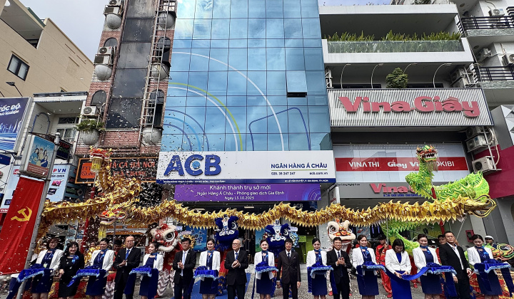 ACB khánh thành trụ sở mới phòng giao dịch Gia Định