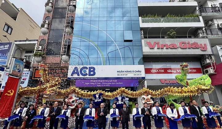 ACB khánh thành trụ sở mới phòng giao dịch Gia Định