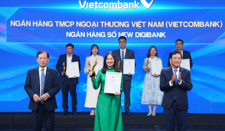 Ngân hàng số VCB New Digibank được vinh danh “Sản phẩm, Dịch vụ, Giải pháp chuyển đổi số xuất sắc” tại Vietnam Digital Awards 2025