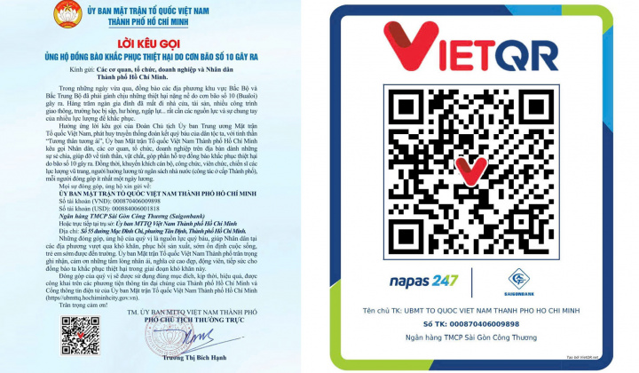 SaiGonBank phát động hỗ trợ đồng bào vùng bão lũ vượt qua khó khăn