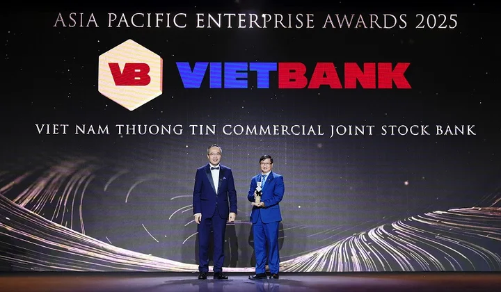 Vietbank được vinh danh “Doanh nghiệp xuất sắc châu Á” tại APEA 2025