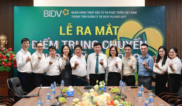 BIDV ra mắt HUB Hà Đông - Bước tiến trong số hóa hoạt động kho quỹ